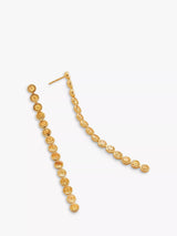 John Lewis Monica Vinader Kate Quartz Long Drop Cocktail Earrings Gold- Buy online at McGrocer