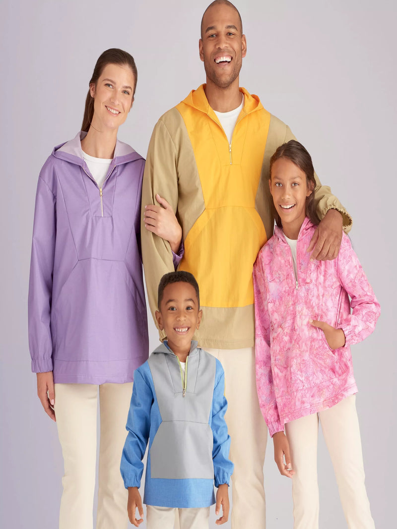 Simplicity sewing pattern S9481 unisex top, UK version