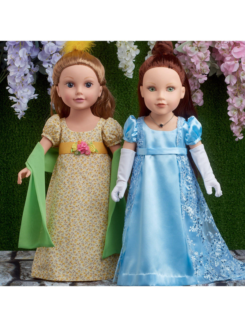 Simplicity regency doll pattern 46cm dolls, UK version