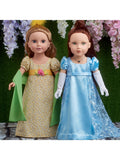 Simplicity regency doll pattern 46cm dolls, UK version