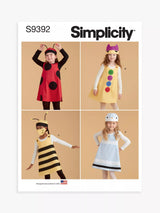 John Lewis Simplicity Children's Jumpers Hats and Face Masks Sewing Pattern S9392A- Buy online at McGrocer