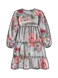 Simplicity sewing pattern S9380 sweatshirt dress, imported from the UK