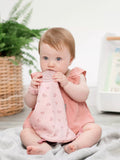 Cheeky Chompers baby teether and comforter Rainbow Rose, UK version