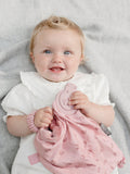 Cheeky Chompers baby teether and comforter Rainbow Rose, UK version