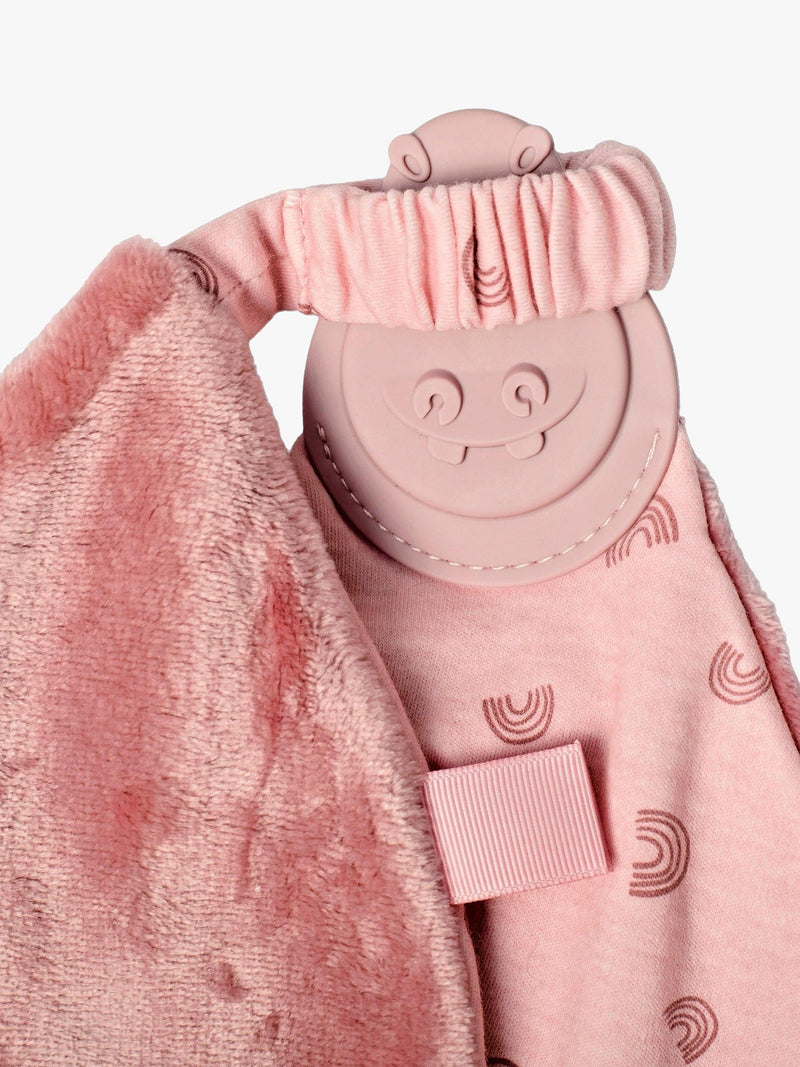 Cheeky Chompers baby teether and comforter Rainbow Rose, UK version
