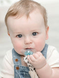 Cheeky Chompers baby teether comforter leopard spot, UK version