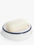 John Lewis Enamel Effect Soap Dish ceramic glazed finish, UK version