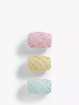 John Lewis John Lewis Pastel Raffia Gift Wrapping 8m (Pack of 3)- Buy online at McGrocer