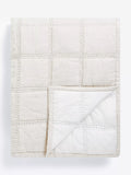 John Lewis linen blend quilt Natural super king size (British brand)