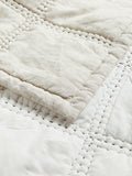 John Lewis linen blend quilt Natural super king size (British brand)