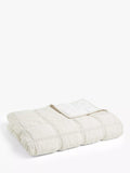 John Lewis linen blend quilt Natural super king size (British brand)
