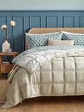 John Lewis linen blend quilt Natural super king size (British brand)