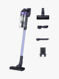 Samsung cordless stick vacuum cleaner in teal violet color (British brand)