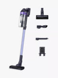 Samsung cordless stick vacuum cleaner in teal violet color (British brand)