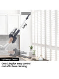 Samsung cordless stick vacuum cleaner in teal violet color (British brand)