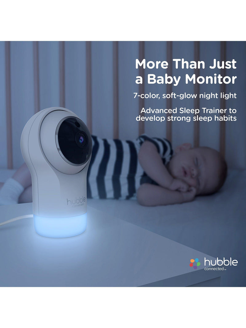 Hubble Nursery Pal Glow+ smart video baby monitor - British product