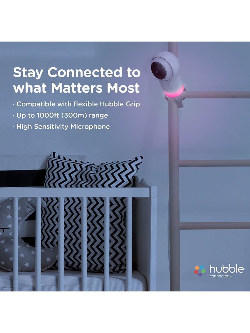 Hubble Nursery Pal Glow+ smart video baby monitor - British product