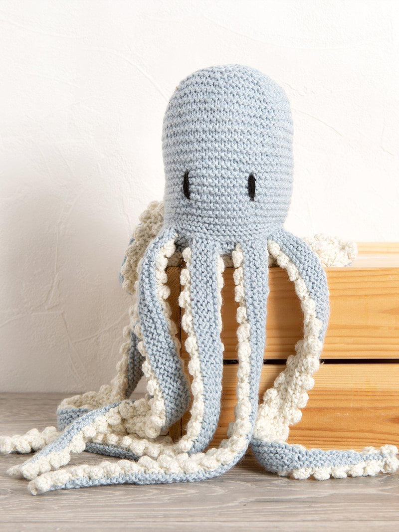 Wool Couture Robyn Octopus knitting kit, imported from the UK