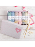 Wool Couture Robyn Octopus knitting kit, imported from the UK