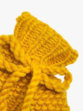 Wool Couture hot water bottle knitting kit Mustard, UK version