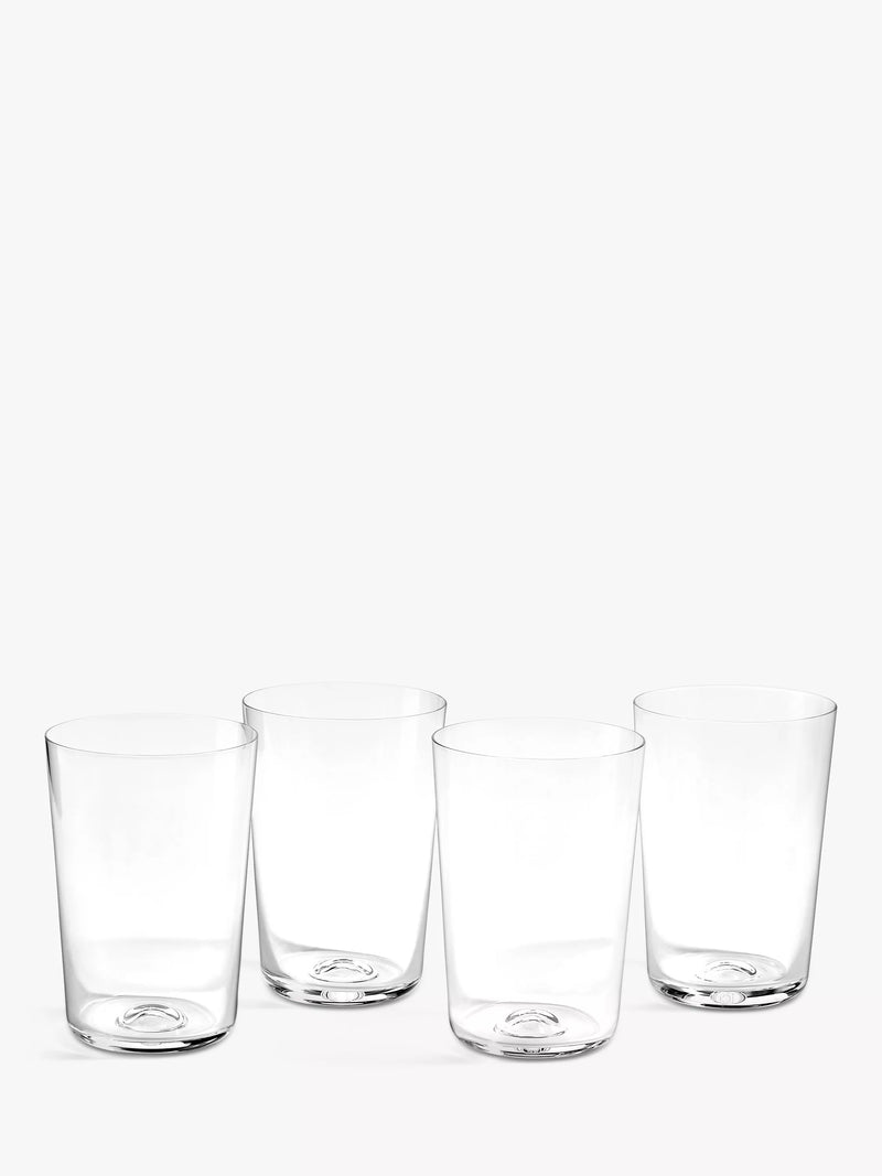 Royal Doulton highball glass set of four clear 500ml, imported from the UK