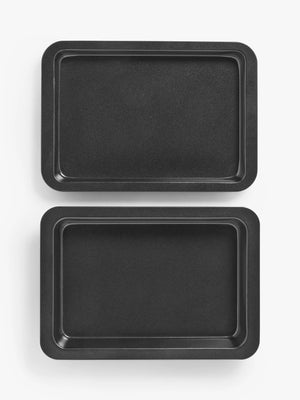 Carbon Steel Non-Stick Baking and Roasting Tray Set, 2-Piece, 33cm