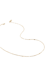John Lewis Monica Vinader 14ct Solid Gold Shimmer Chain Necklace 46 cm- Buy online at McGrocer