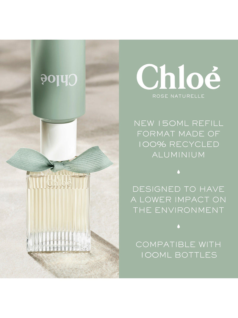Chloé Rose Naturelle Eau de Parfum refillable 100ml, imported from the UK