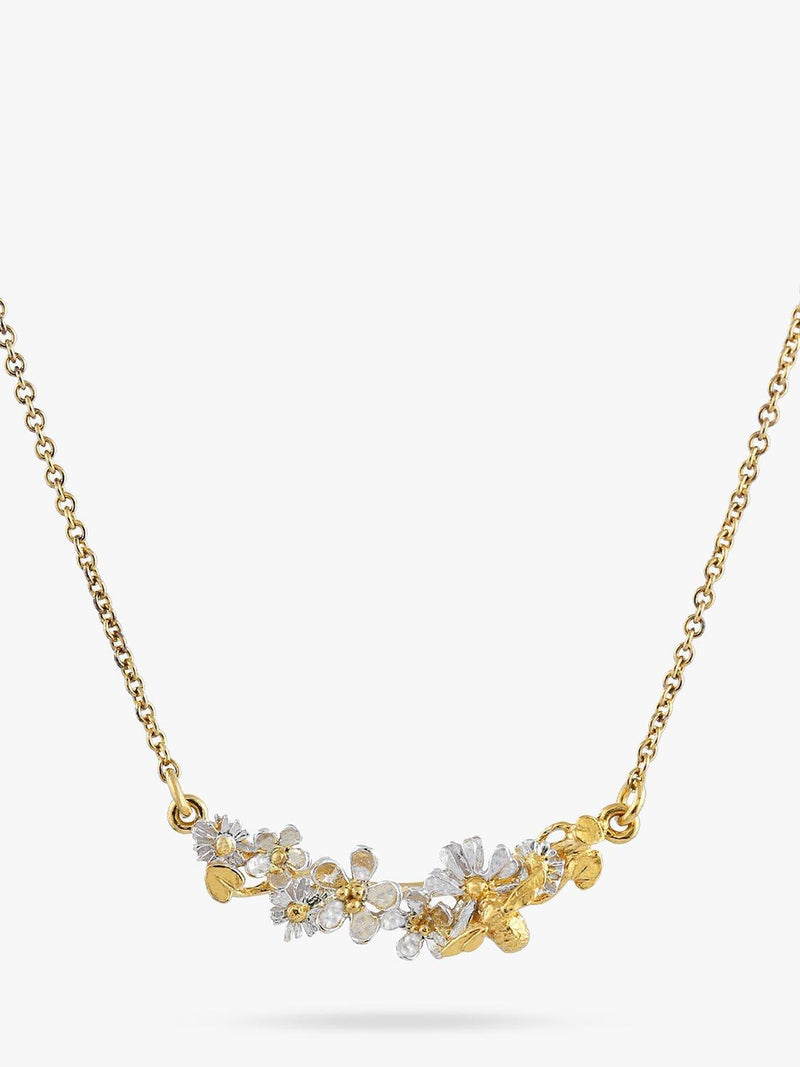Alex Monroe Garden Gathering baby bee pendant necklace (British brand)