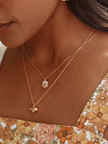 Alex Monroe Daisy Baby Bee pendant necklace 41cm, imported from the UK