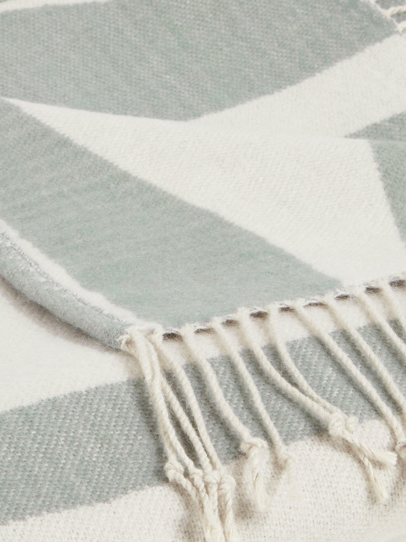 John Lewis Drift woven acrylic throw 200x150cm (British brand)