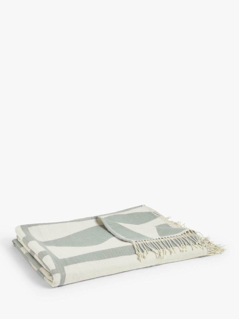 John Lewis Drift woven acrylic throw 200x150cm (British brand)