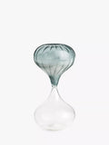 John Lewis green glass 60-minute sand timer, UK version