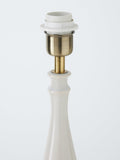John Lewis Crackle Ceramic Table Lamp Base 38.5cm, imported from the UK