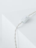 John Lewis Crackle Ceramic Table Lamp Base 38.5cm, imported from the UK