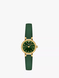 Tissot Lovely women's watch green dial and leather strap - British product