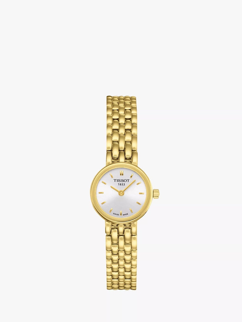 Tissot Lovely women's watch gold white dial 19.5mm, UK version