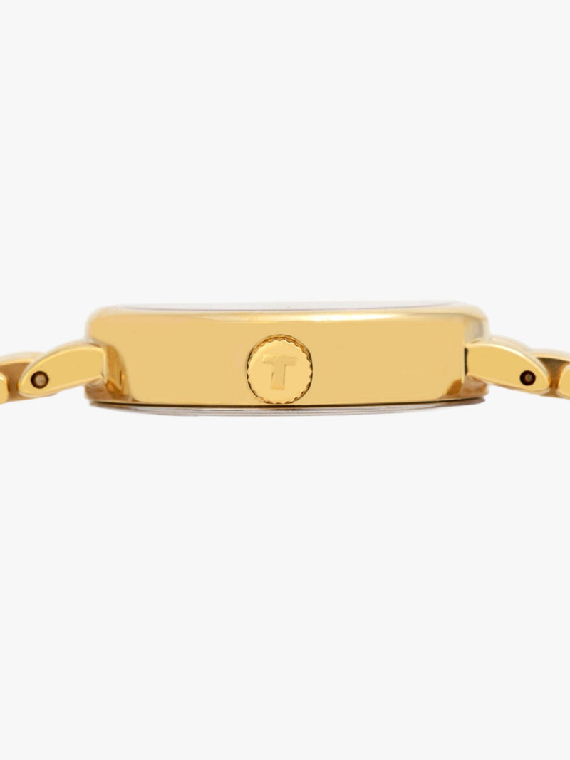 Tissot Lovely women's watch gold white dial 19.5mm, UK version