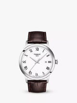 John Lewis Tissot Men's Classic Dream Date Leather Strap Watch- Buy online at McGrocer