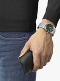 Tissot PRX Powermatic 80 automatic watch 40mm green dial, imported from the UK