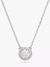 John Lewis Swarovski Constella Crystal Pendant Necklace Silver 38cm- Buy online at McGrocer