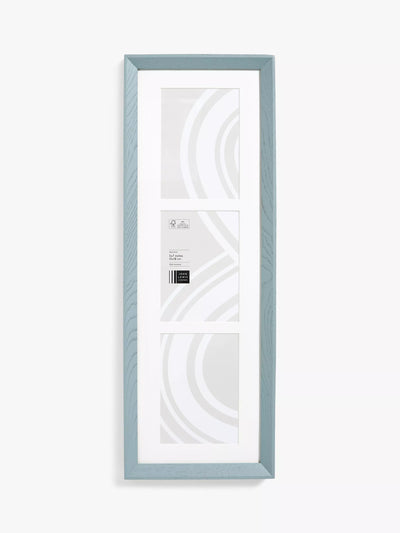 John Lewis John Lewis Isla Multi-aperture Photo Frame & Mount, 3 Photo, 5 x 7" (13 x 18cm), FSC-Certified (Oak Wood)- Buy online at McGrocer