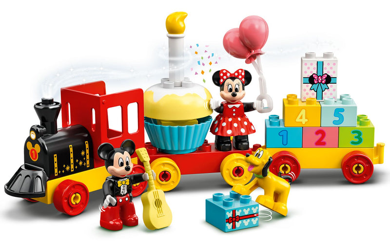 LEGO Mickey Minnie Birthday Train DUPLO 22 Piece, imported from the UK
