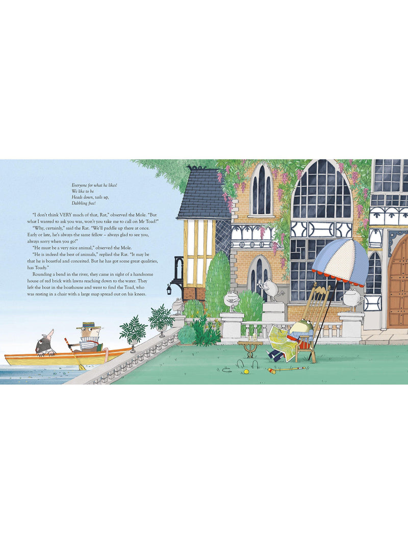 Nosy Crow The Wind in the Willows hardback children's book (British brand)
