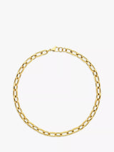 John Lewis Melissa Odabash Chunky Chain Necklace Gold 45cm- Buy online at McGrocer