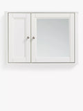 John Lewis Portsman double mirrored bathroom cabinet, imported from the UK