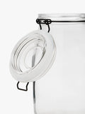 John Lewis glass storage jar clip-top 2.2L (British brand)