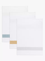 John Lewis John Lewis Pattern Border Waffle Tea Towels Pack of 3 Assorted 50 x 70cm- Buy online at McGrocer