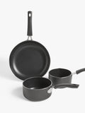 John Lewis non-stick pan set 3 piece (British brand)