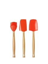 John Lewis Silicone Kitchen Utensil Set of 3 in Orange Volcanic- Buy online at McGrocer